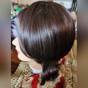 👩‍🦱 Cosplay Stylish Black Wig (Never Worn)